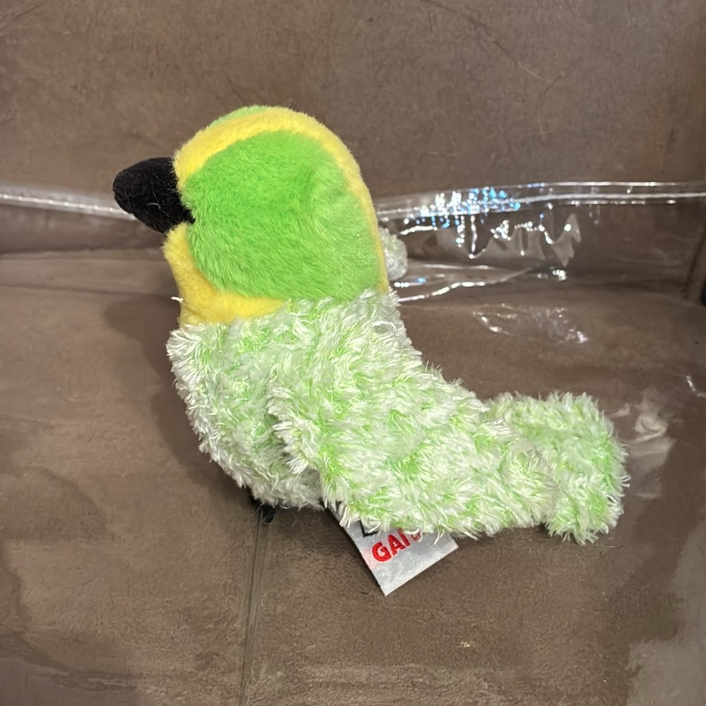 Ganz Webkinz Lil kinz Budgie Bird in Green and Yellow - Picture 2 of 9